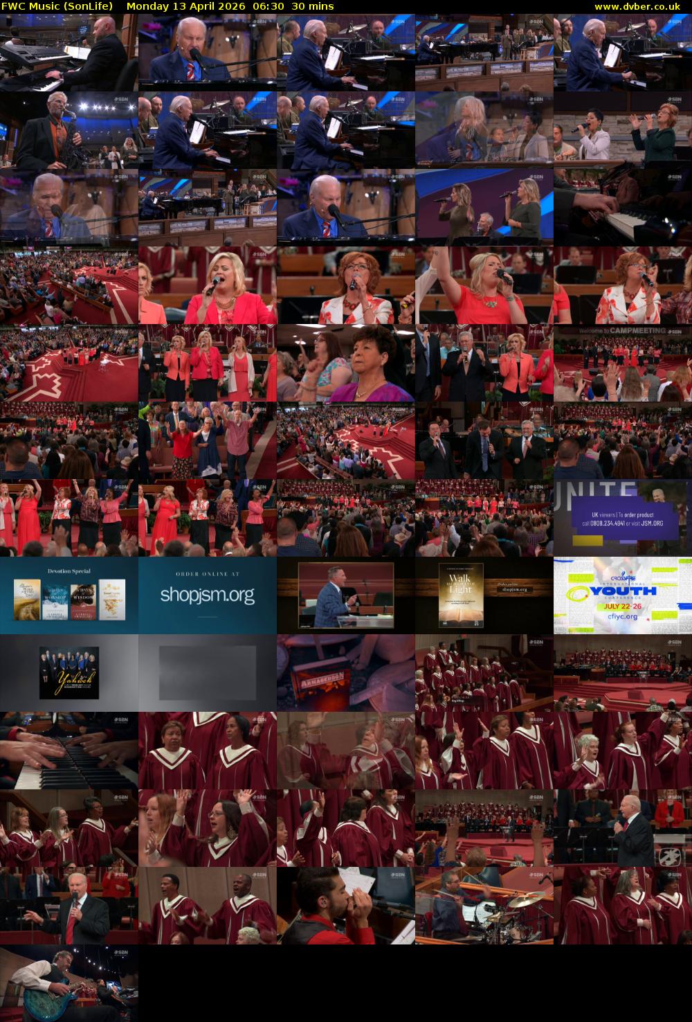 FWC Music (SonLife) Monday 13 April 2026 06:30 - 07:00