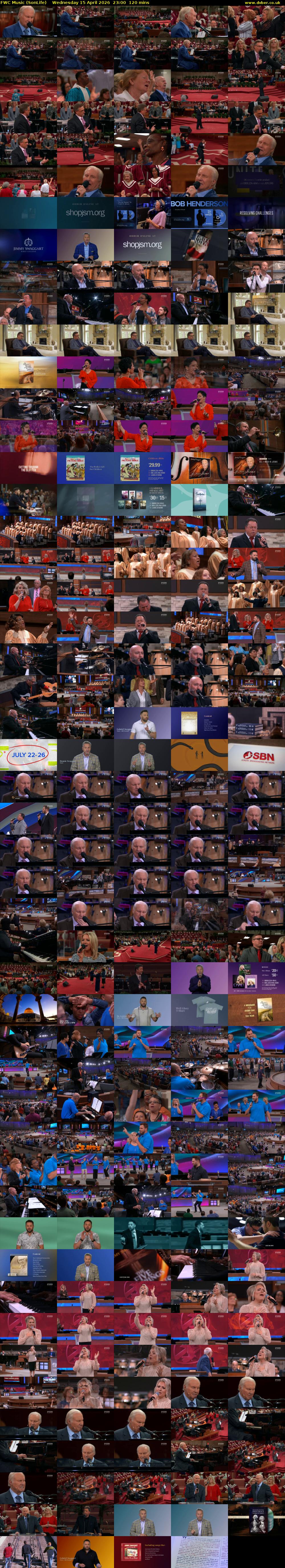 FWC Music (SonLife) Wednesday 15 April 2026 23:00 - 01:00