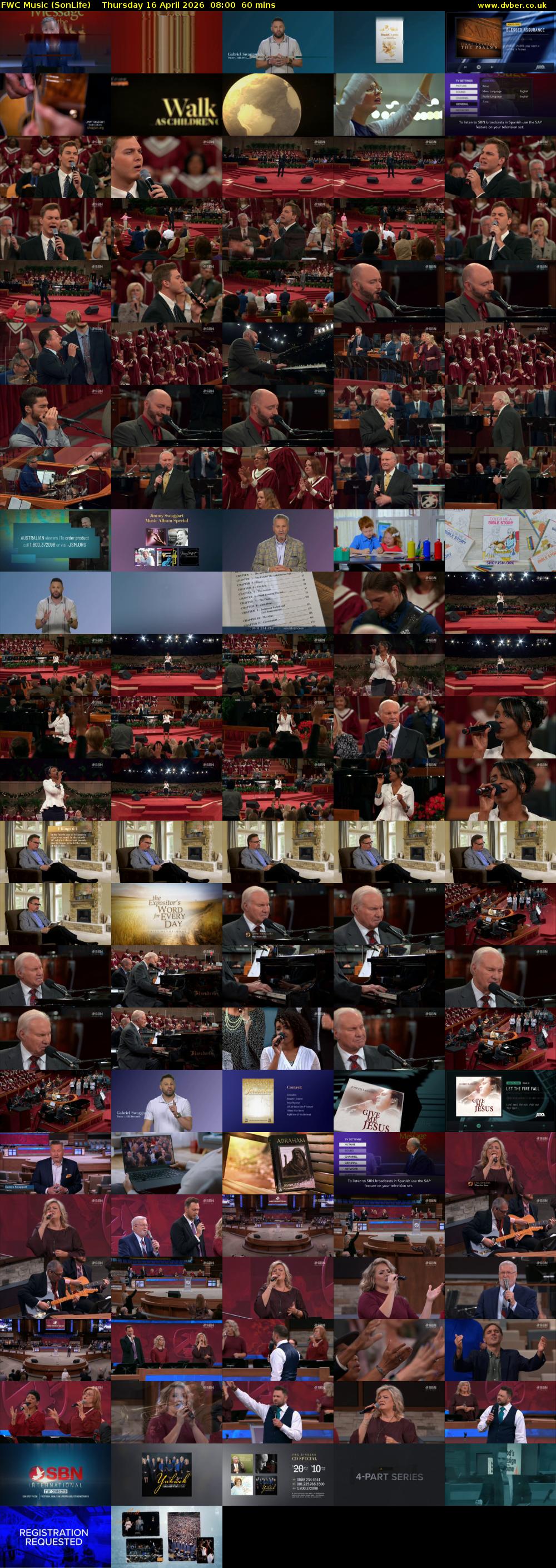 FWC Music (SonLife) Thursday 16 April 2026 08:00 - 09:00