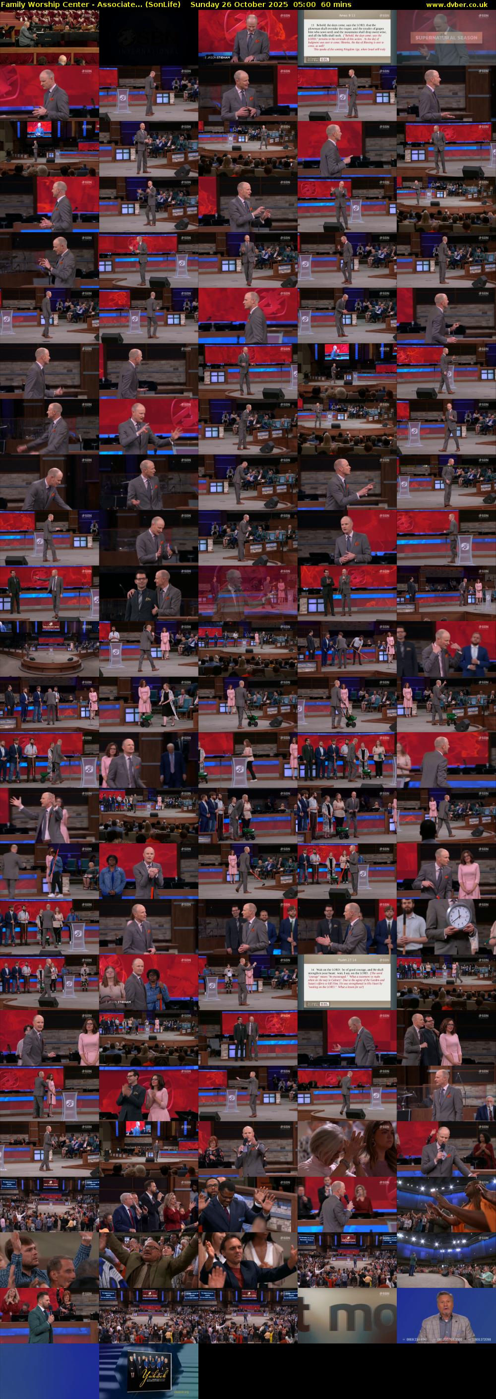 Family Worship Center - Associate... (SonLife) Sunday 26 October 2025 05:00 - 06:00