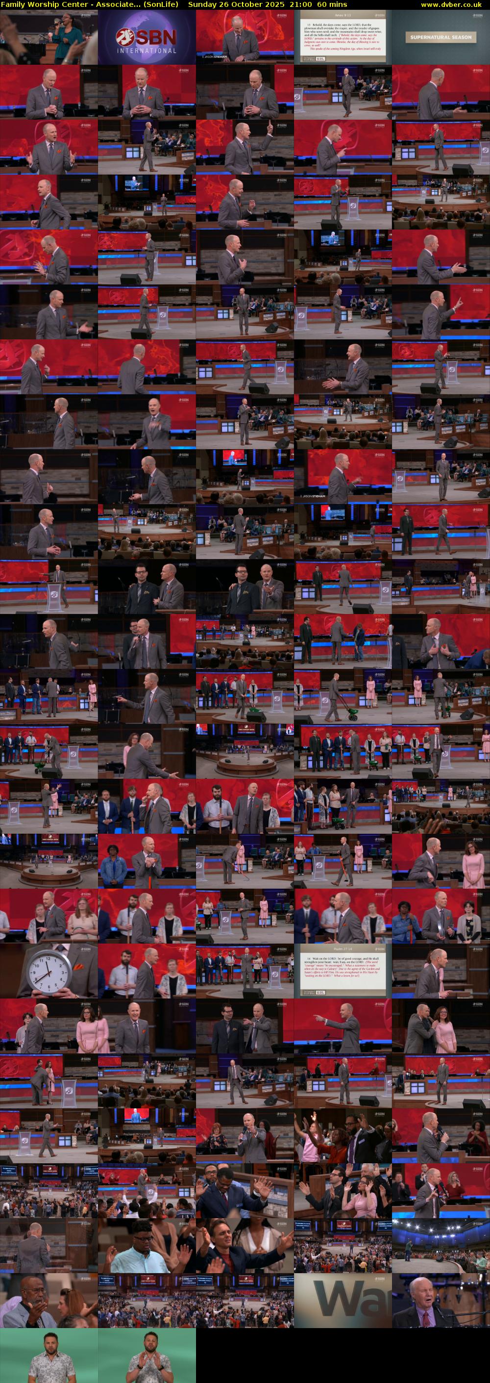 Family Worship Center - Associate... (SonLife) Sunday 26 October 2025 21:00 - 22:00