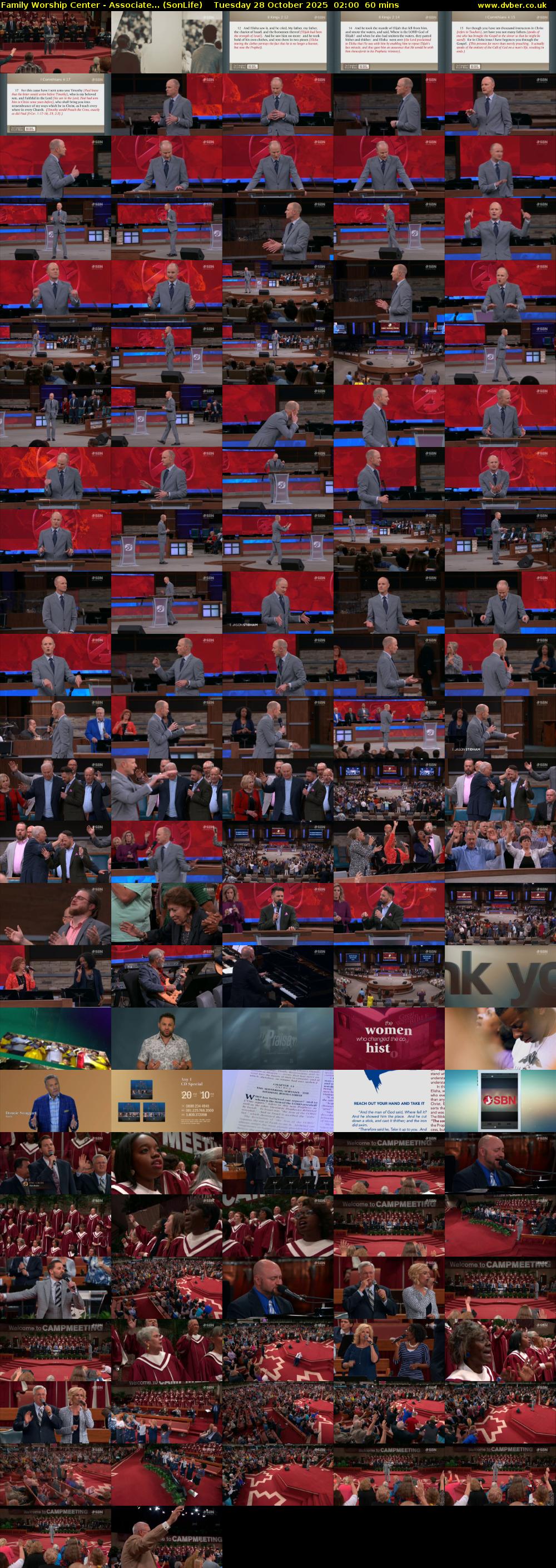 Family Worship Center - Associate... (SonLife) Tuesday 28 October 2025 02:00 - 03:00