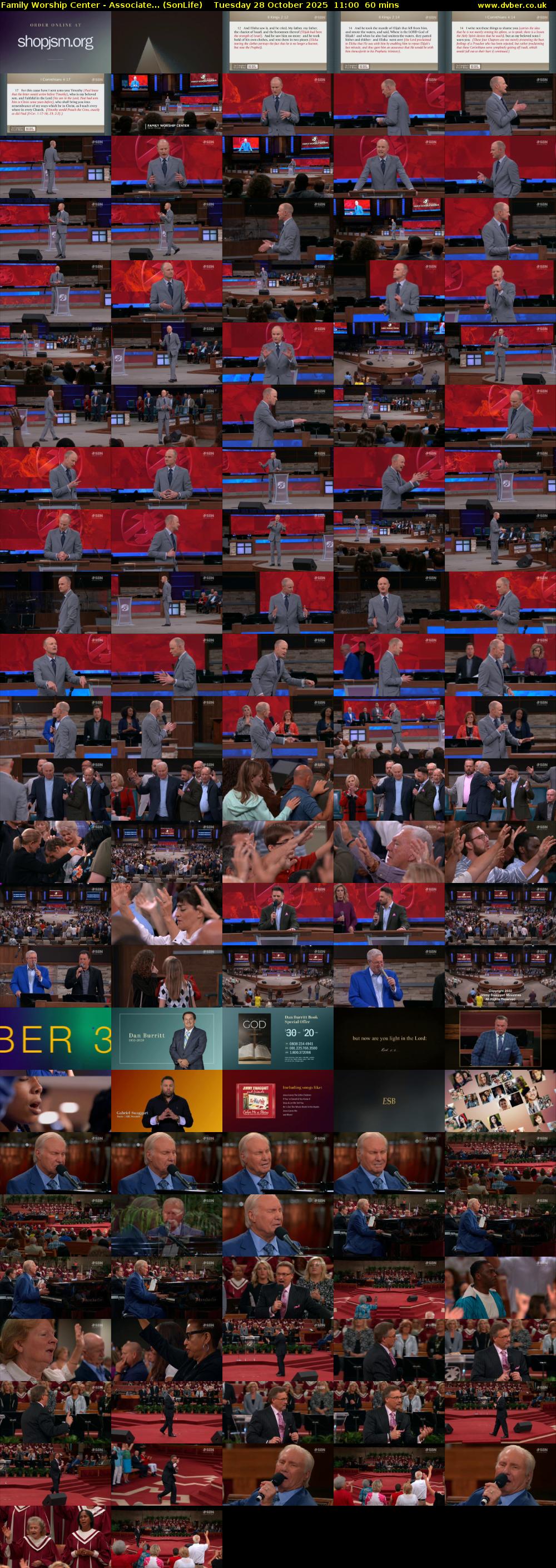 Family Worship Center - Associate... (SonLife) Tuesday 28 October 2025 11:00 - 12:00