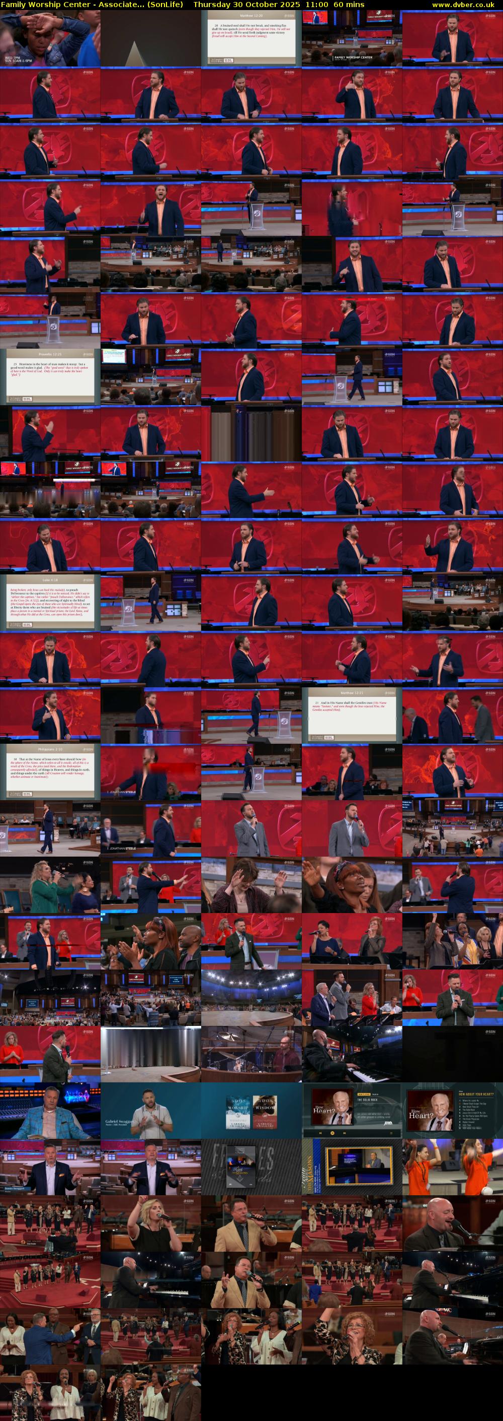 Family Worship Center - Associate... (SonLife) Thursday 30 October 2025 11:00 - 12:00