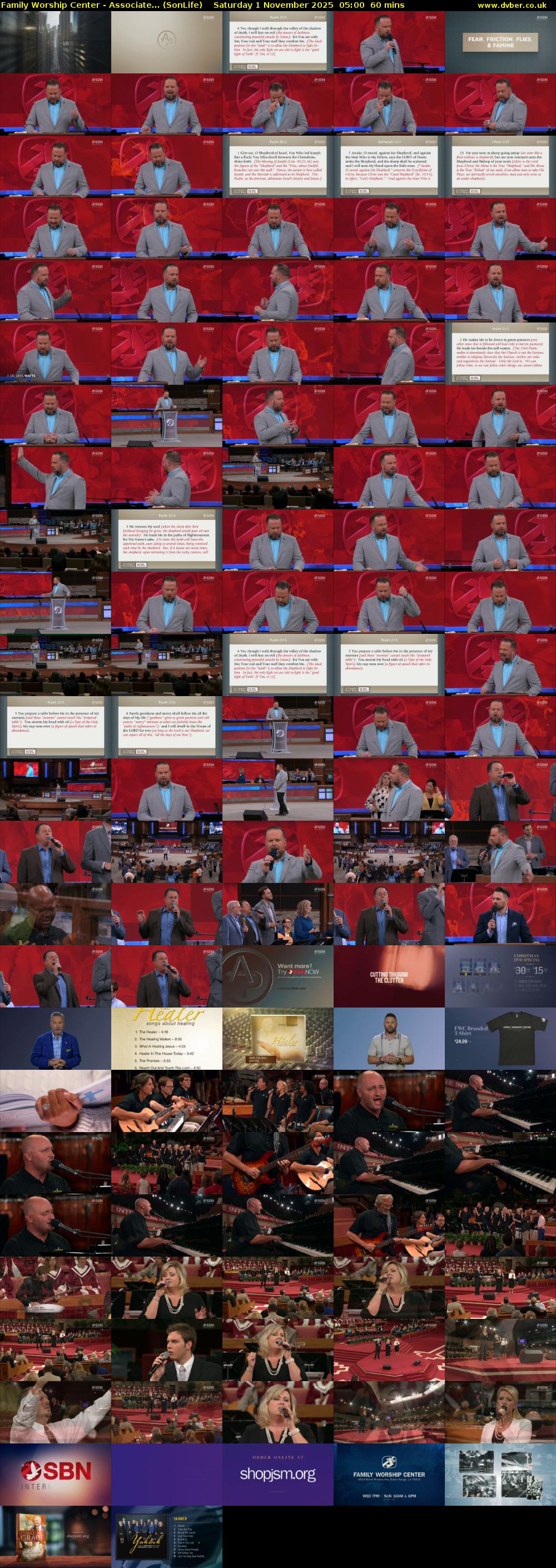 Family Worship Center - Associate... (SonLife) Saturday 1 November 2025 05:00 - 06:00