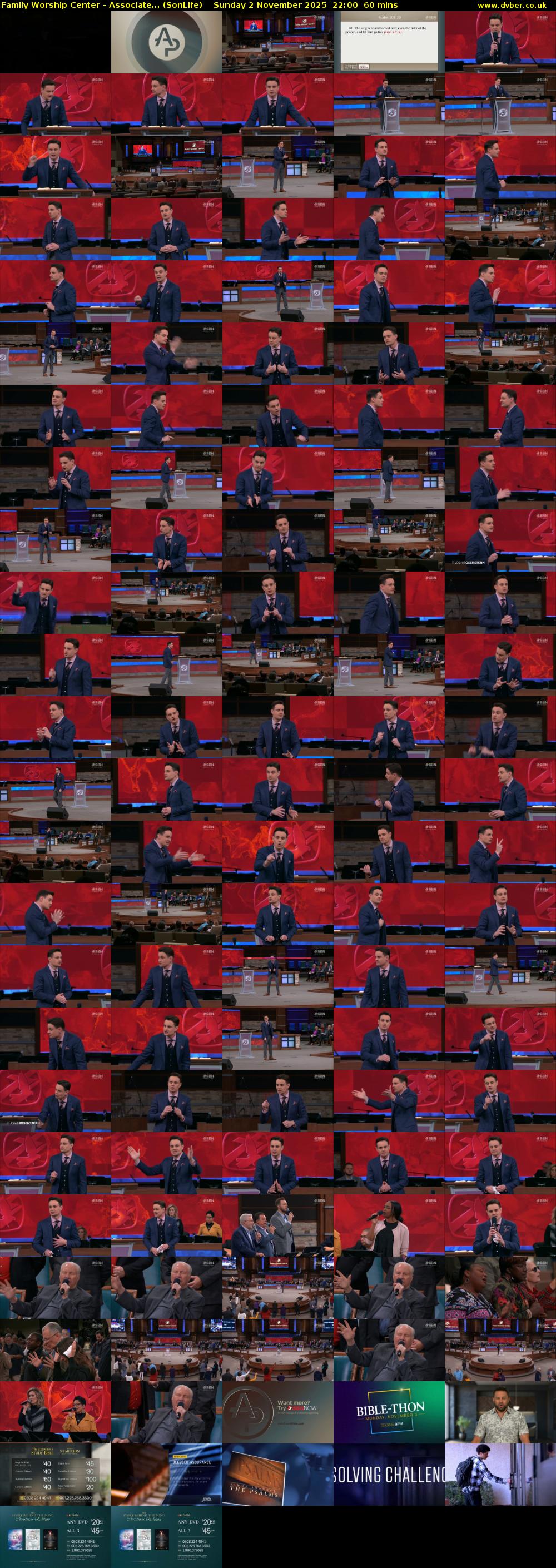 Family Worship Center - Associate... (SonLife) Sunday 2 November 2025 22:00 - 23:00