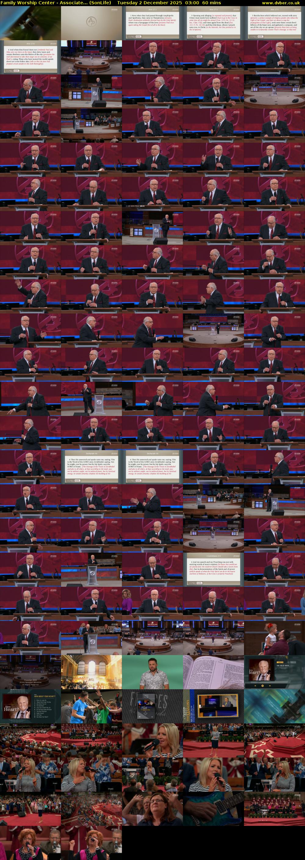 Family Worship Center - Associate... (SonLife) Tuesday 2 December 2025 03:00 - 04:00