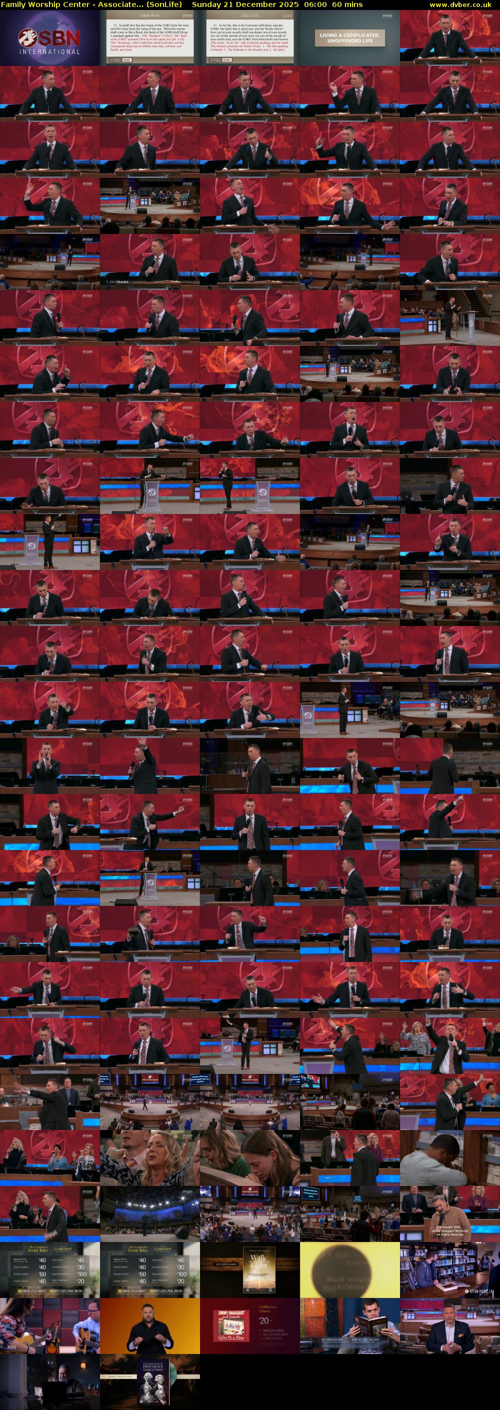 Family Worship Center - Associate... (SonLife) Sunday 21 December 2025 06:00 - 07:00