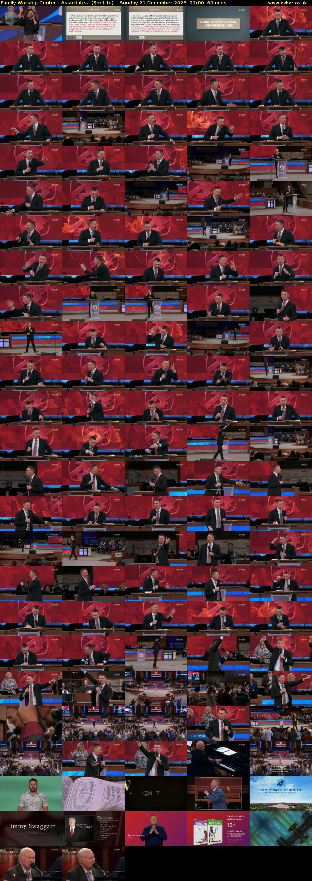 Family Worship Center - Associate... (SonLife) Sunday 21 December 2025 22:00 - 23:00