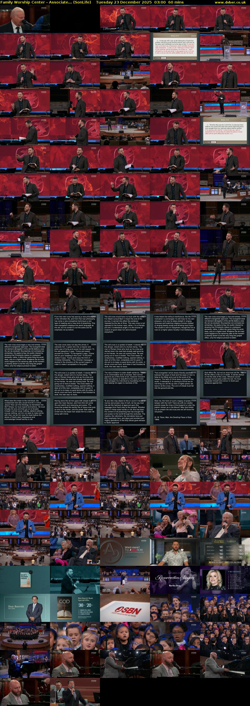 Family Worship Center - Associate... (SonLife) Tuesday 23 December 2025 03:00 - 04:00