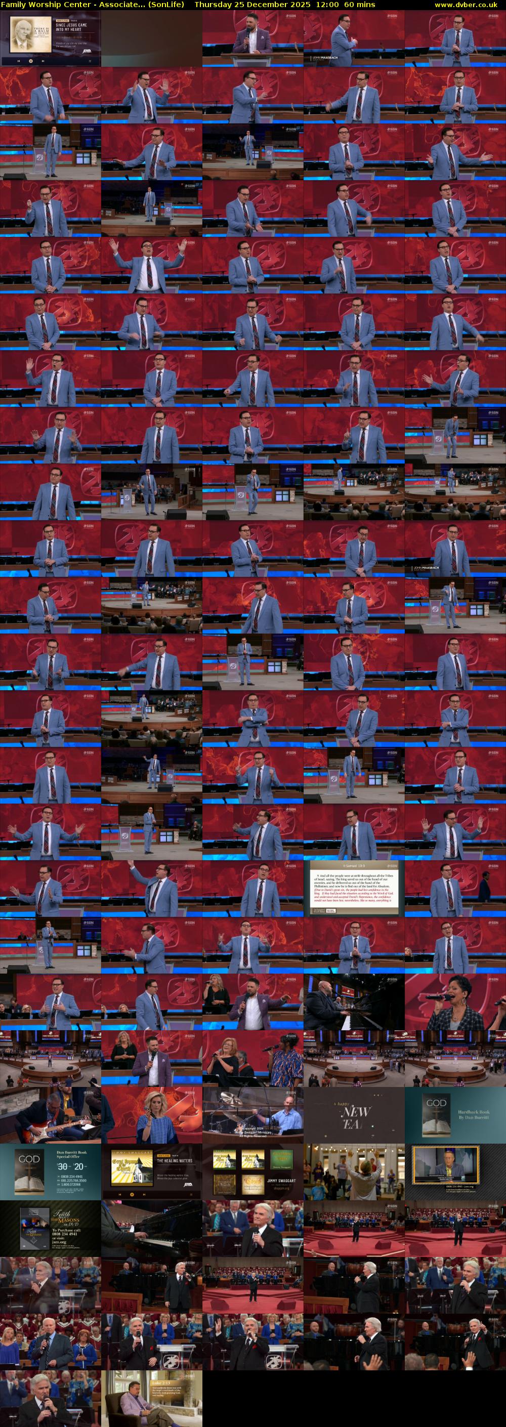 Family Worship Center - Associate... (SonLife) Thursday 25 December 2025 12:00 - 13:00