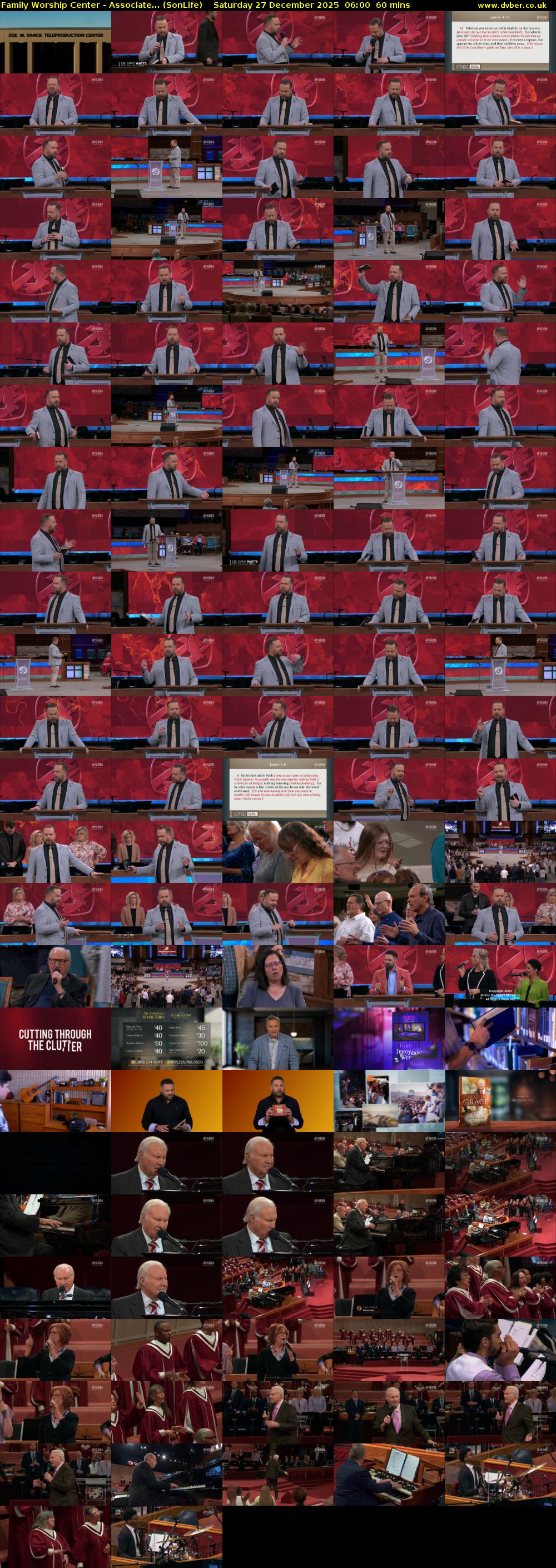 Family Worship Center - Associate... (SonLife) Saturday 27 December 2025 06:00 - 07:00