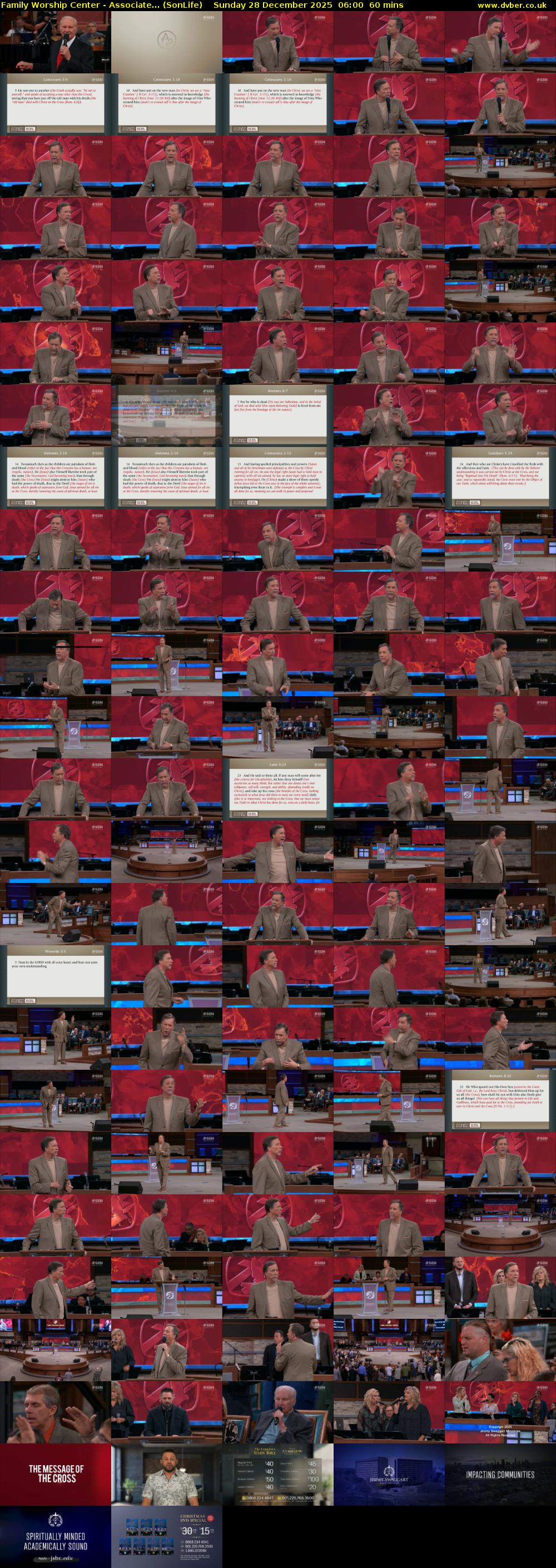 Family Worship Center - Associate... (SonLife) Sunday 28 December 2025 06:00 - 07:00