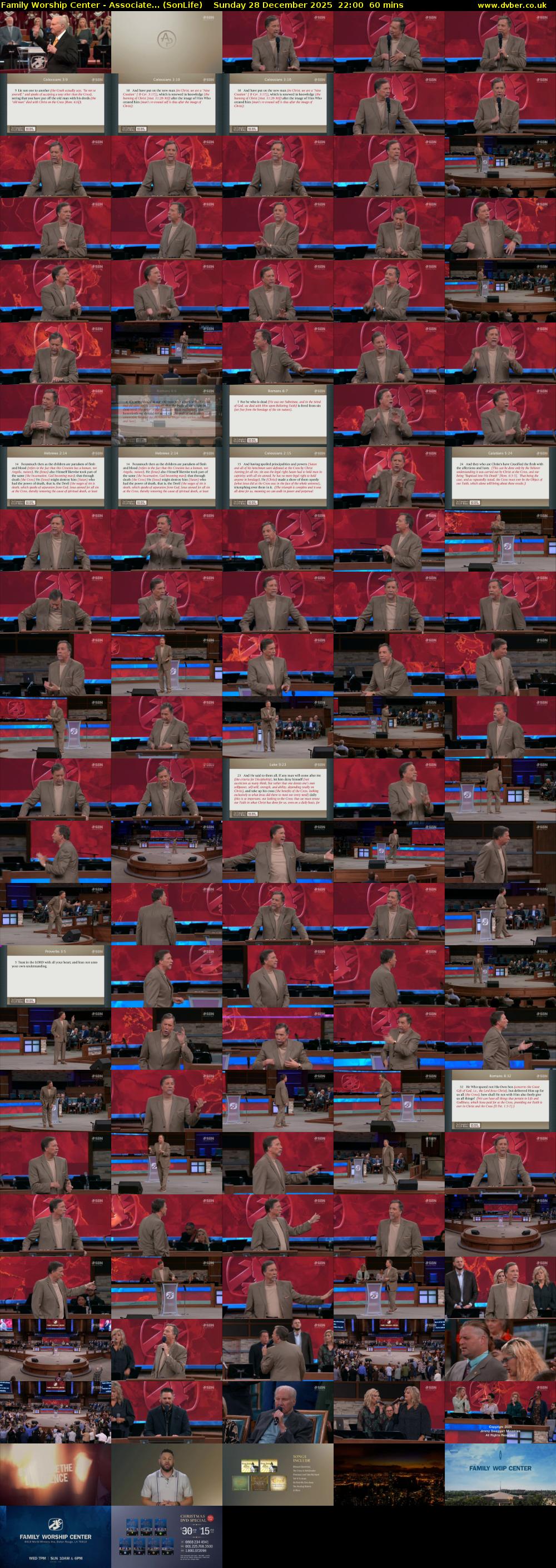 Family Worship Center - Associate... (SonLife) Sunday 28 December 2025 22:00 - 23:00