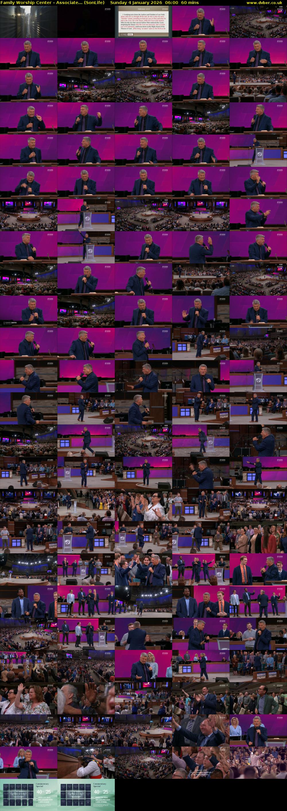 Family Worship Center - Associate... (SonLife) Sunday 4 January 2026 06:00 - 07:00