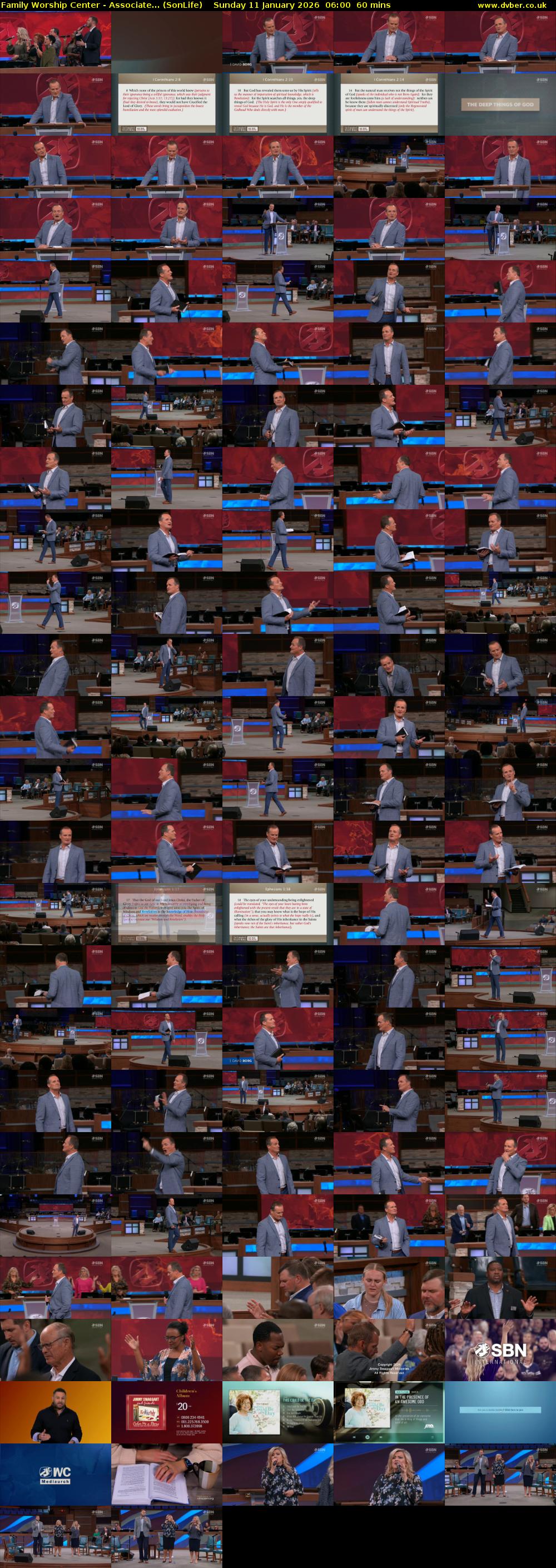 Family Worship Center - Associate... (SonLife) Sunday 11 January 2026 06:00 - 07:00