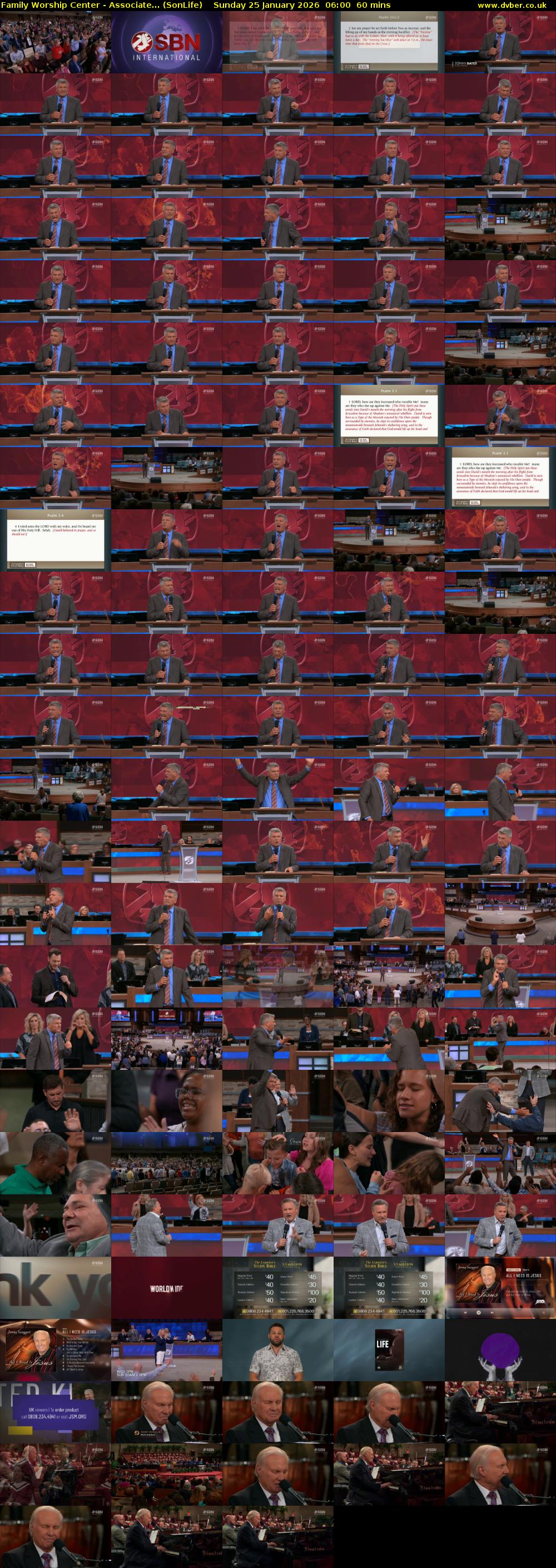 Family Worship Center - Associate... (SonLife) Sunday 25 January 2026 06:00 - 07:00