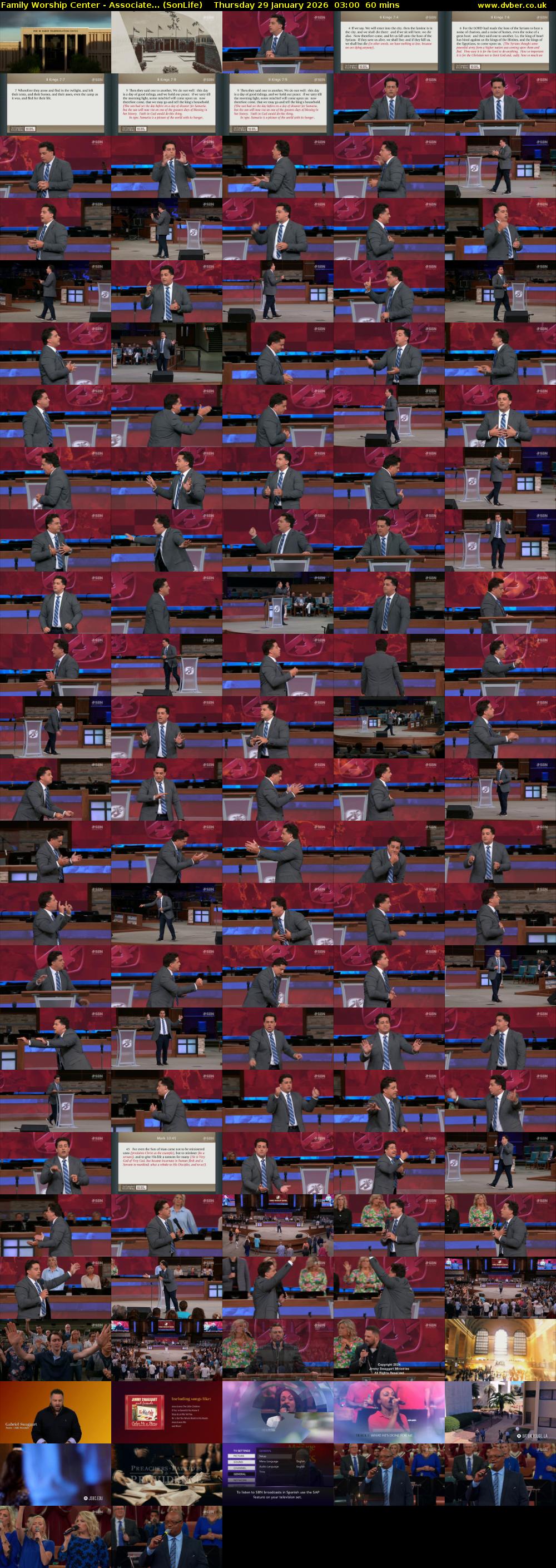 Family Worship Center - Associate... (SonLife) Thursday 29 January 2026 03:00 - 04:00