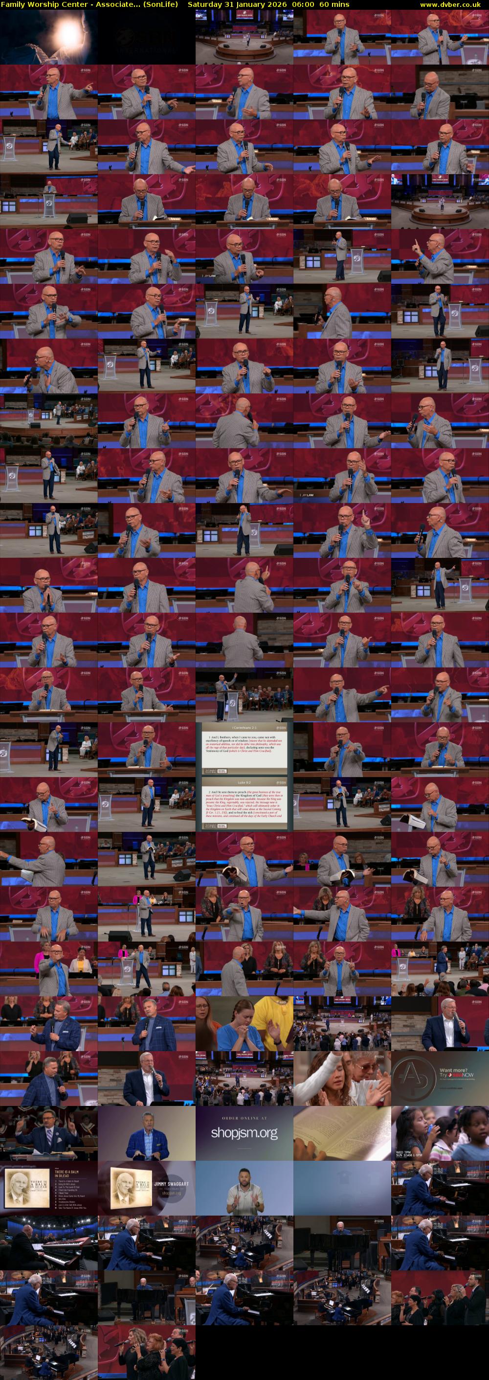 Family Worship Center - Associate... (SonLife) Saturday 31 January 2026 06:00 - 07:00