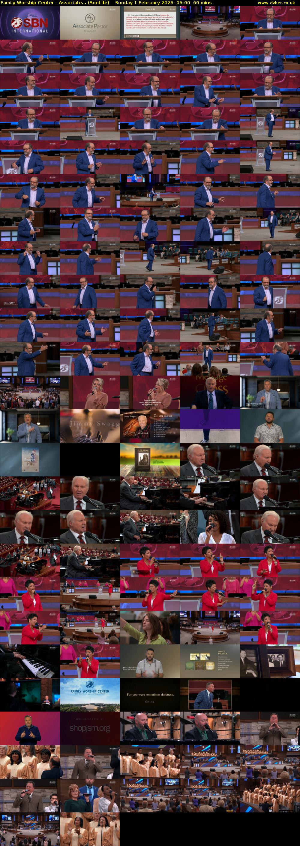 Family Worship Center - Associate... (SonLife) Sunday 1 February 2026 06:00 - 07:00