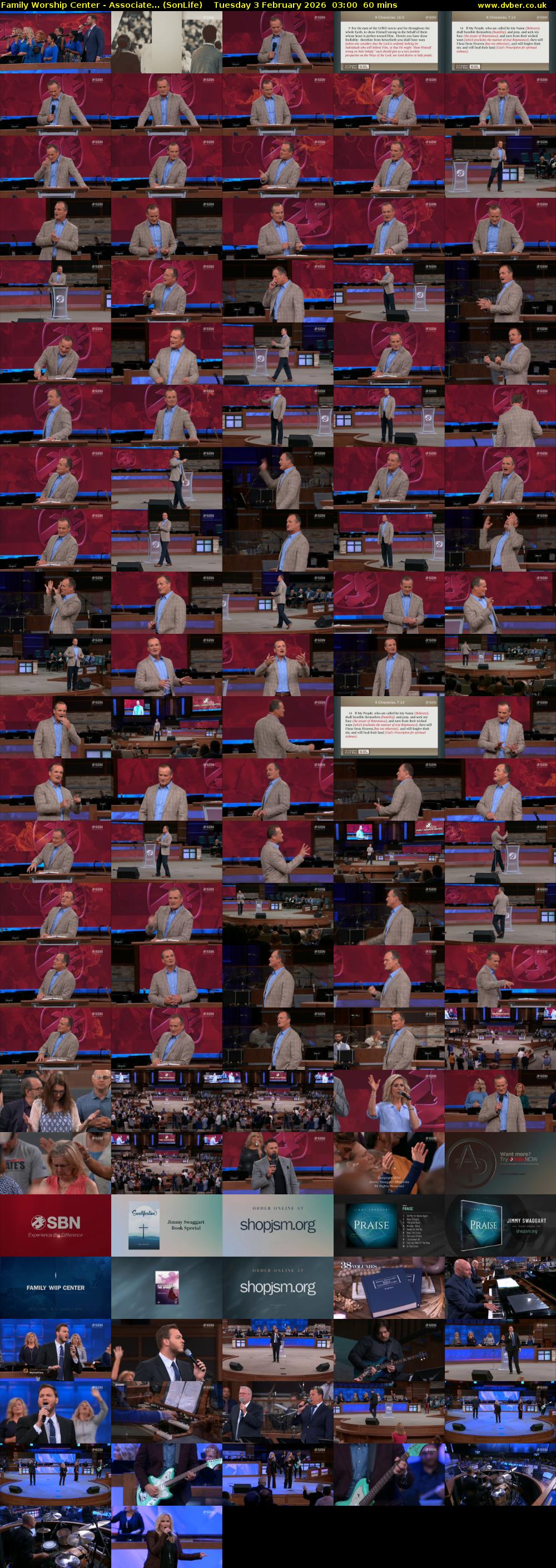 Family Worship Center - Associate... (SonLife) Tuesday 3 February 2026 03:00 - 04:00