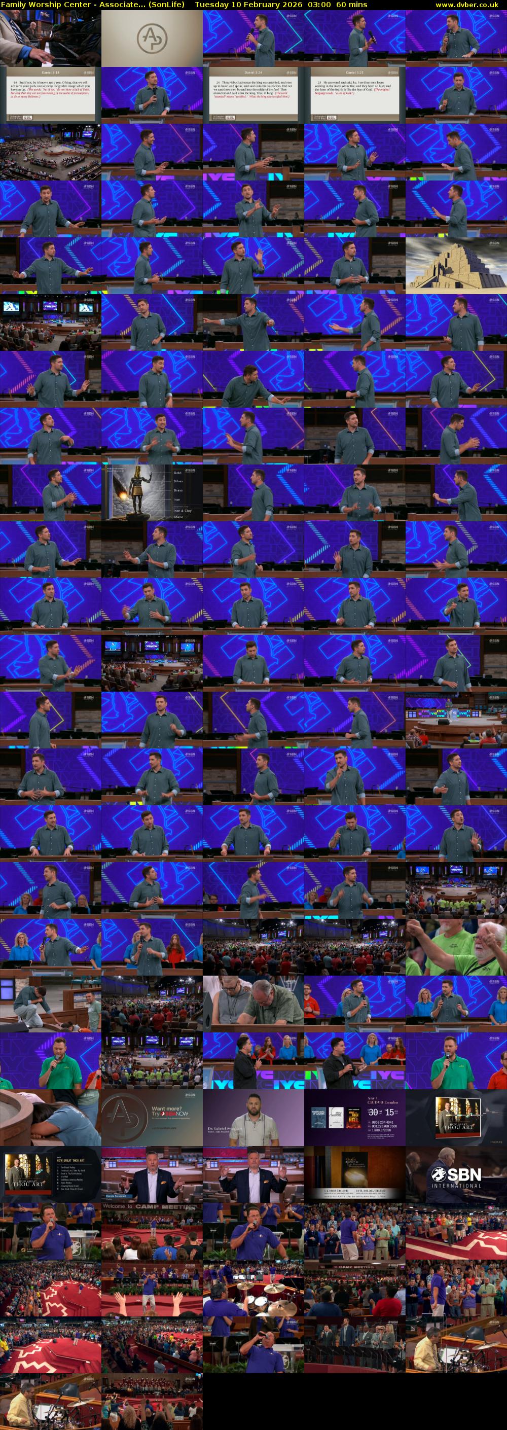 Family Worship Center - Associate... (SonLife) Tuesday 10 February 2026 03:00 - 04:00