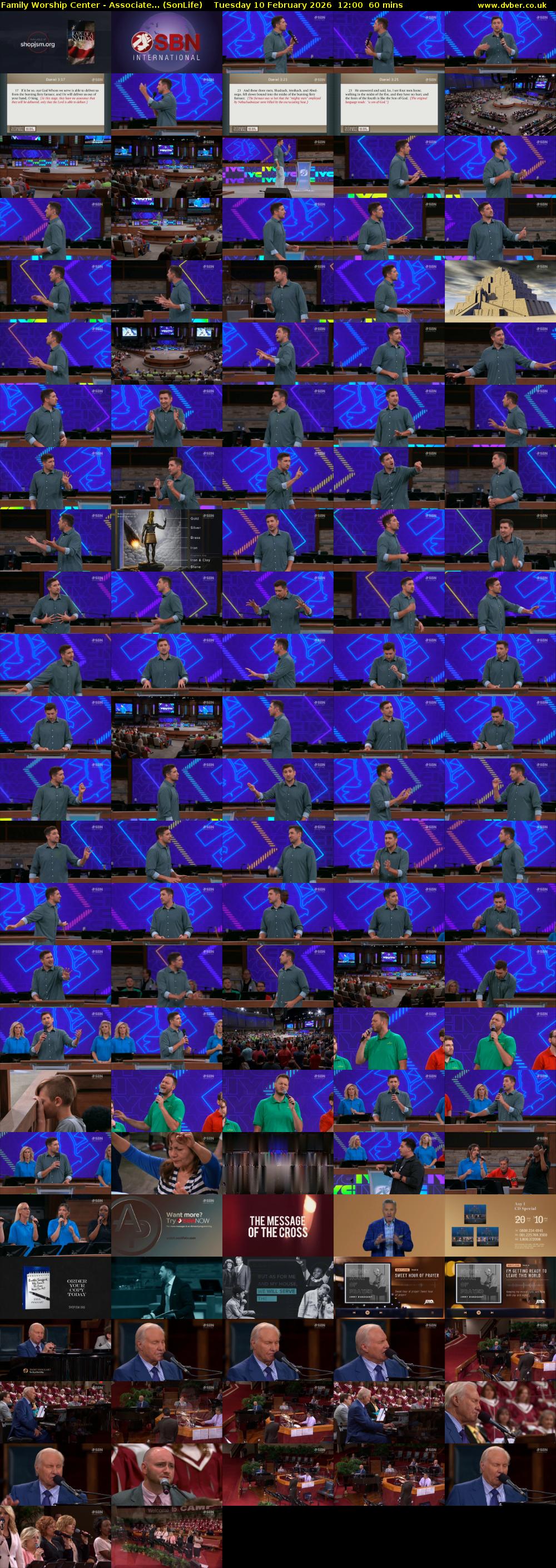 Family Worship Center - Associate... (SonLife) Tuesday 10 February 2026 12:00 - 13:00