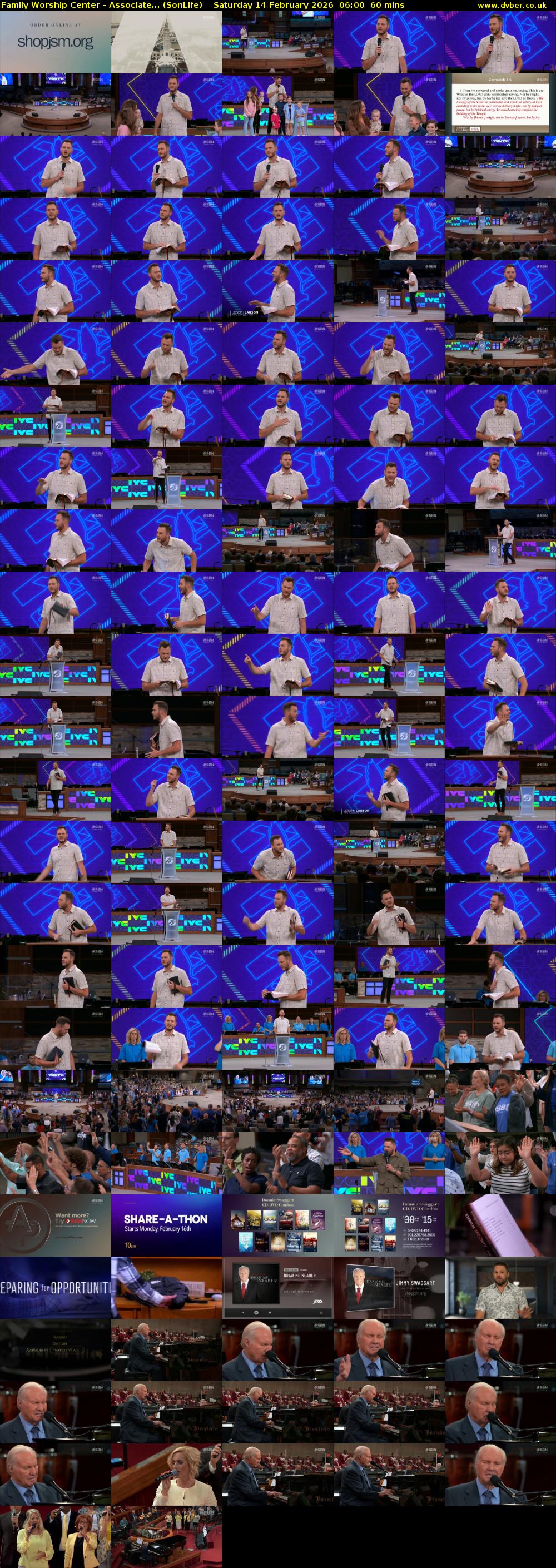 Family Worship Center - Associate... (SonLife) Saturday 14 February 2026 06:00 - 07:00