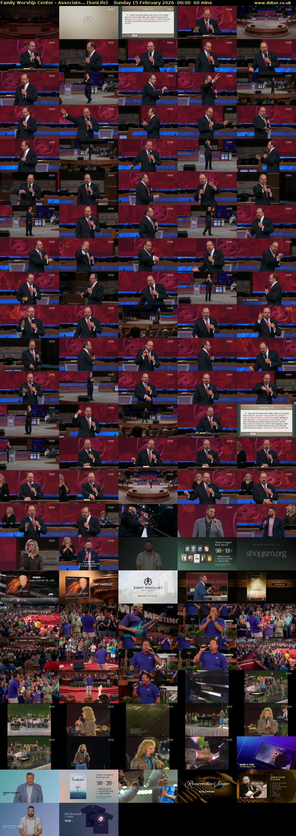 Family Worship Center - Associate... (SonLife) Sunday 15 February 2026 06:00 - 07:00