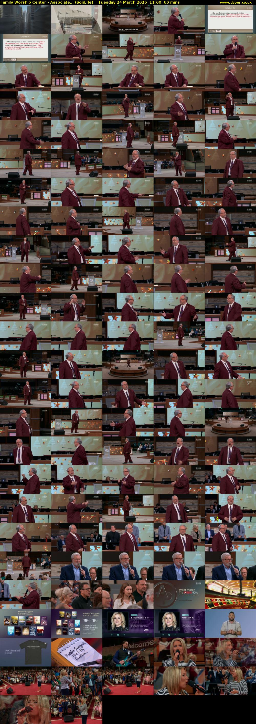 Family Worship Center - Associate... (SonLife) Tuesday 24 March 2026 11:00 - 12:00