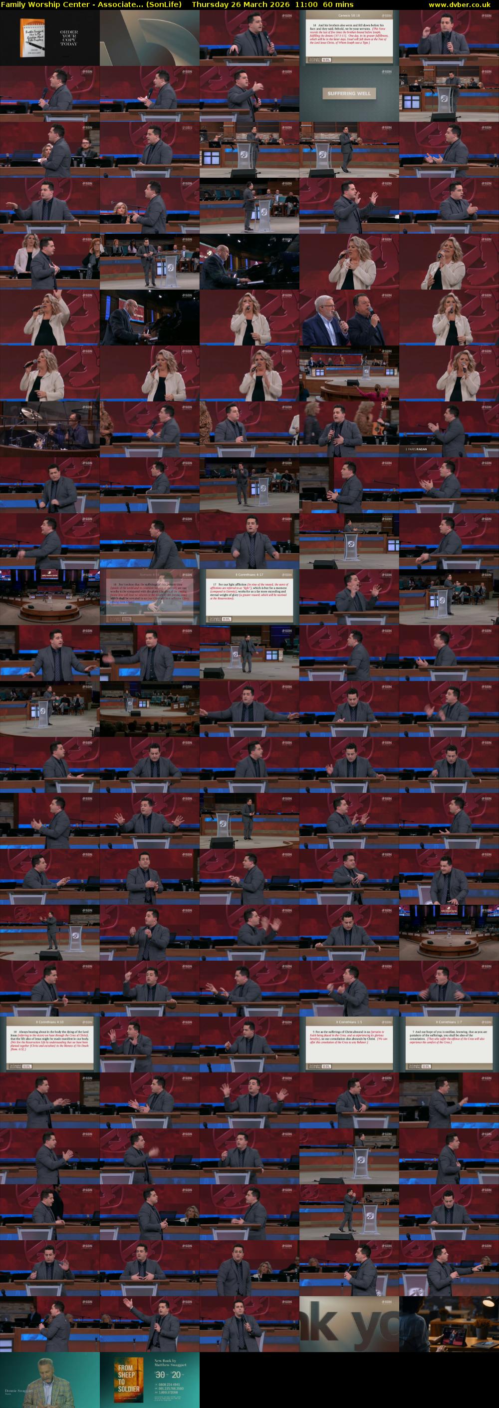 Family Worship Center - Associate... (SonLife) Thursday 26 March 2026 11:00 - 12:00