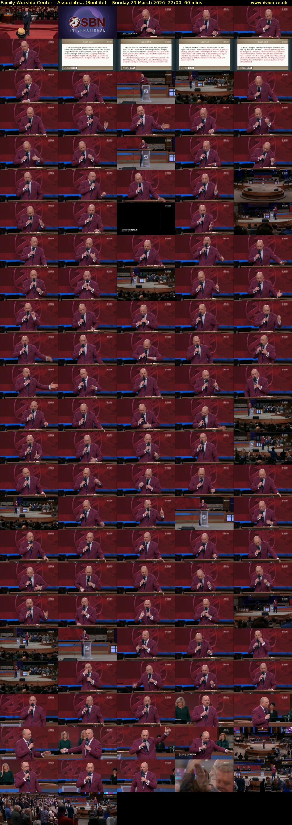 Family Worship Center - Associate... (SonLife) Sunday 29 March 2026 22:00 - 23:00