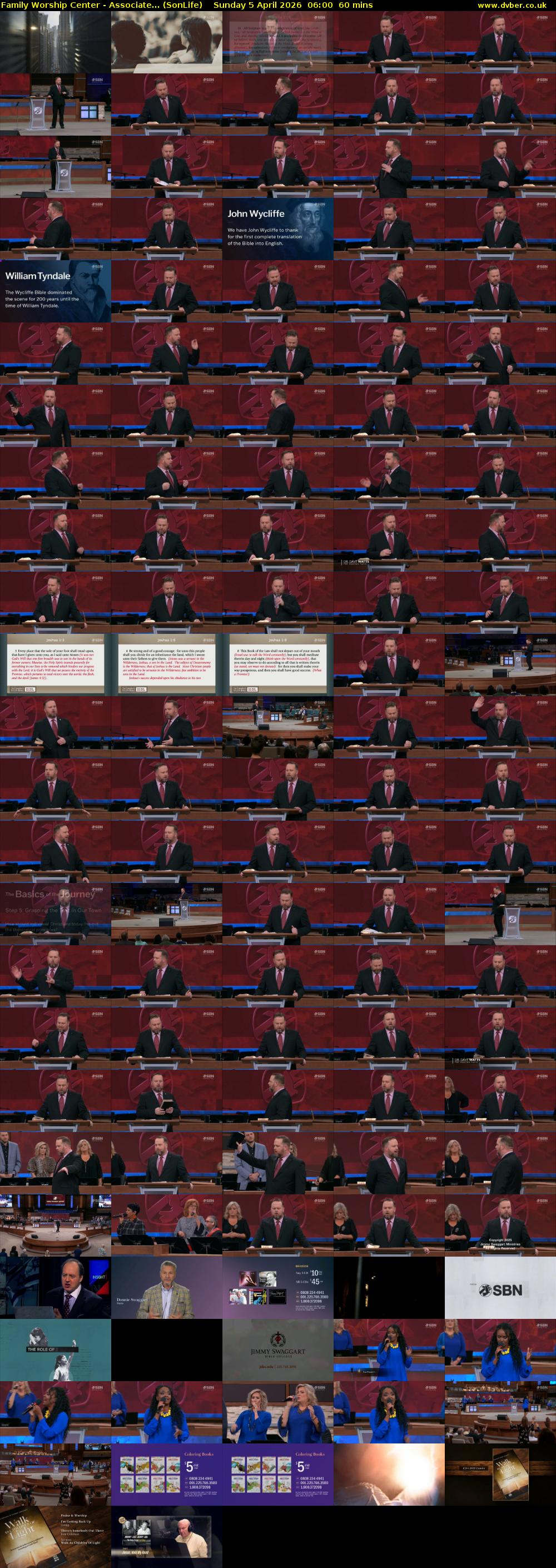 Family Worship Center - Associate... (SonLife) Sunday 5 April 2026 06:00 - 07:00