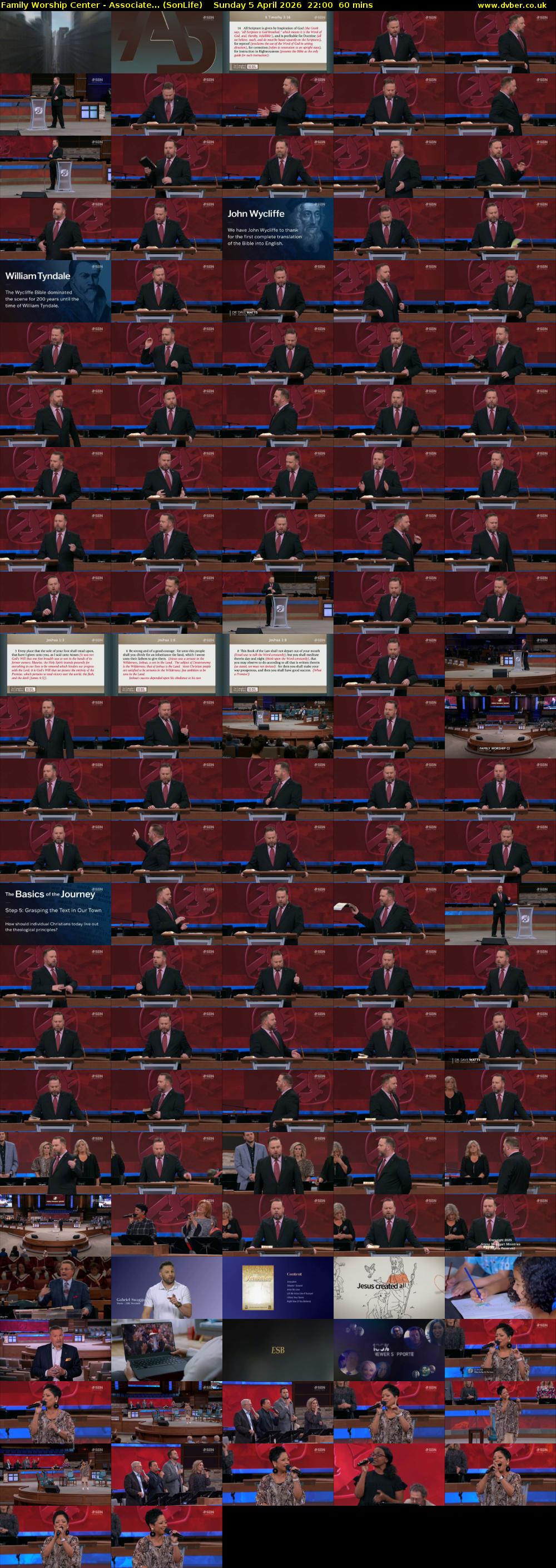 Family Worship Center - Associate... (SonLife) Sunday 5 April 2026 22:00 - 23:00