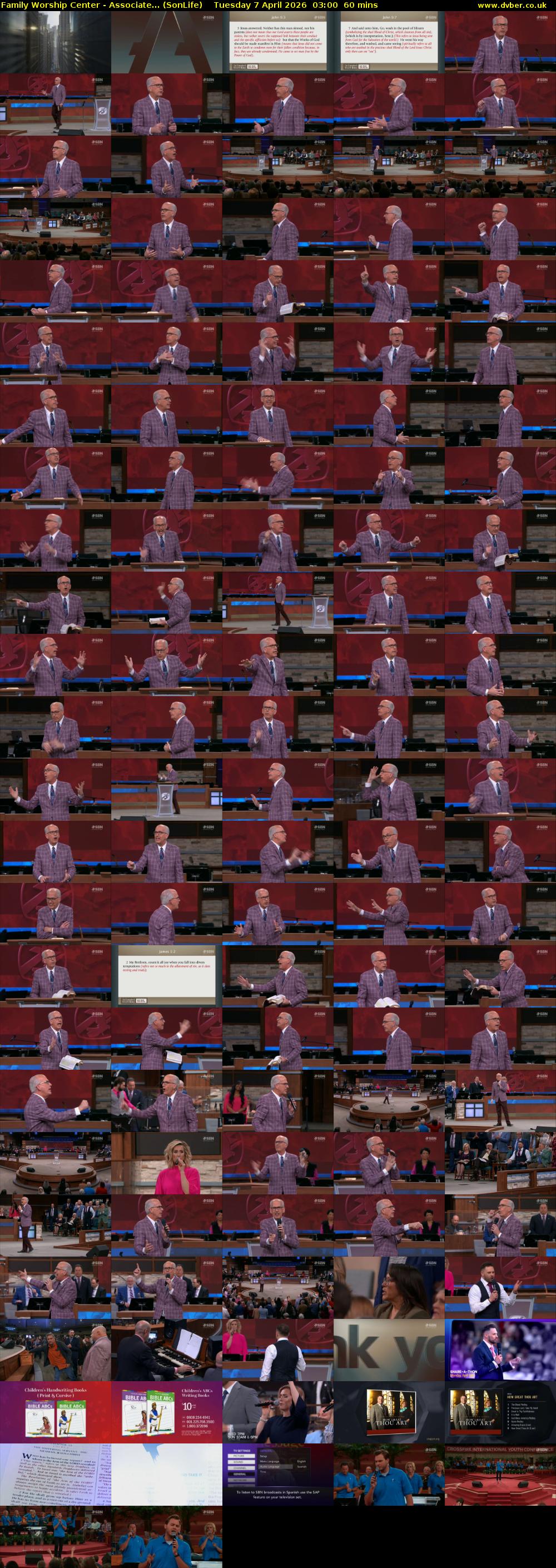 Family Worship Center - Associate... (SonLife) Tuesday 7 April 2026 03:00 - 04:00