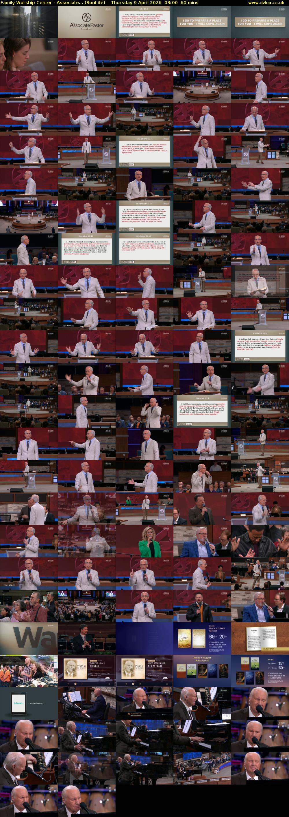 Family Worship Center - Associate... (SonLife) Thursday 9 April 2026 03:00 - 04:00