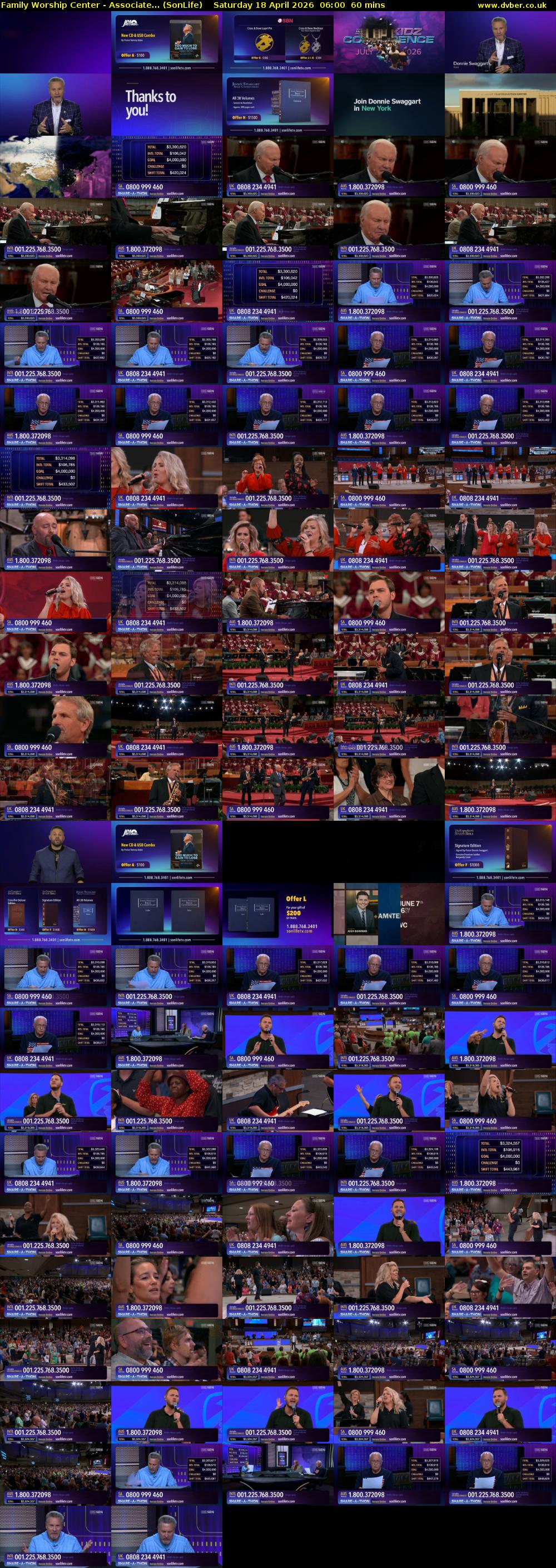 Family Worship Center - Associate... (SonLife) Saturday 18 April 2026 06:00 - 07:00