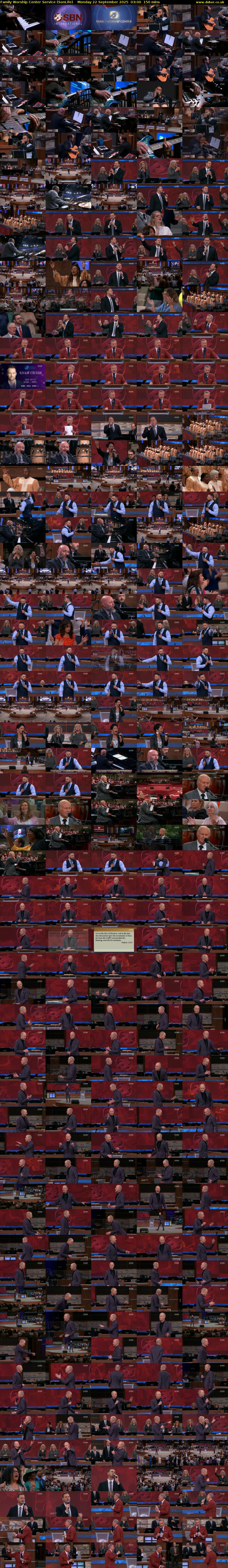 Family Worship Center Service (SonLife) Monday 22 September 2025 03:00 - 05:30