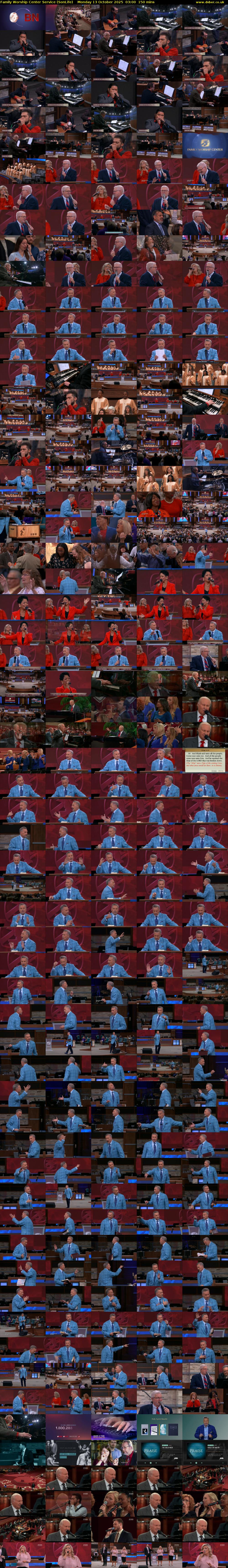 Family Worship Center Service (SonLife) Monday 13 October 2025 03:00 - 05:30