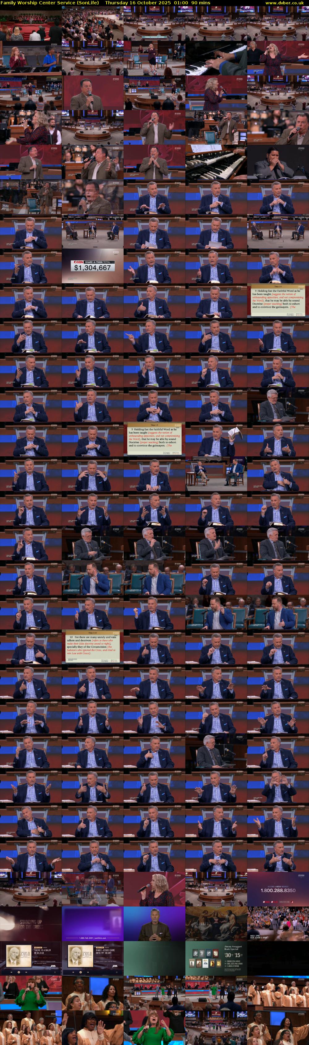 Family Worship Center Service (SonLife) Thursday 16 October 2025 01:00 - 02:30