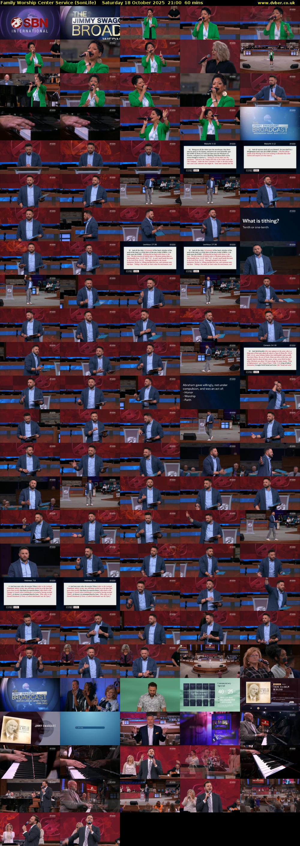 Family Worship Center Service (SonLife) Saturday 18 October 2025 21:00 - 22:00