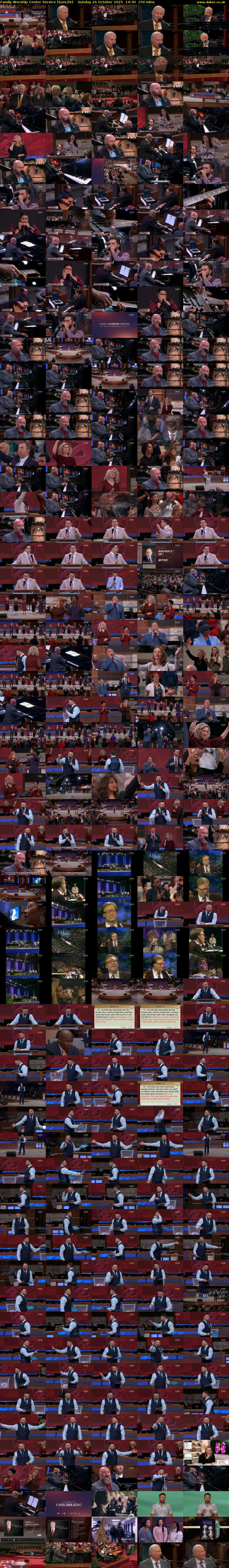 Family Worship Center Service (SonLife) Sunday 26 October 2025 14:30 - 17:00