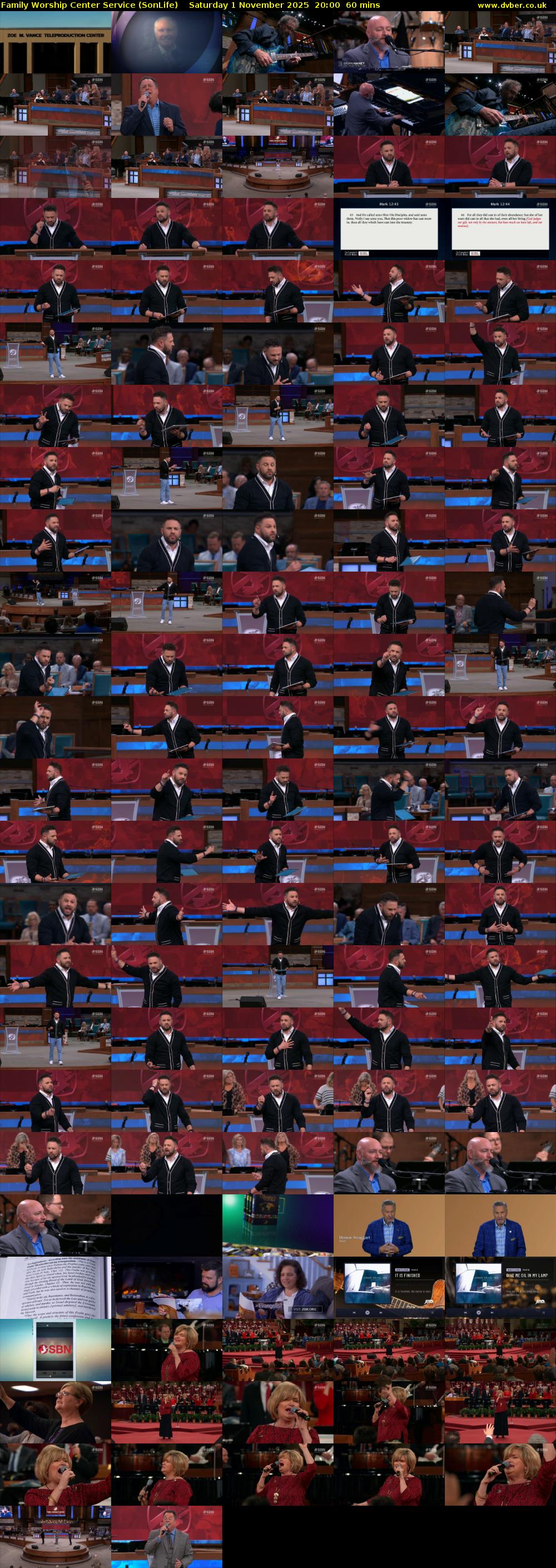 Family Worship Center Service (SonLife) Saturday 1 November 2025 20:00 - 21:00