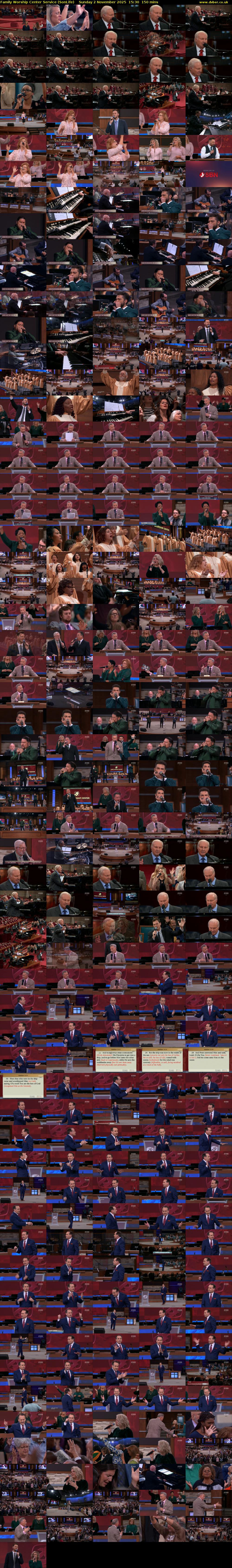 Family Worship Center Service (SonLife) Sunday 2 November 2025 15:30 - 18:00