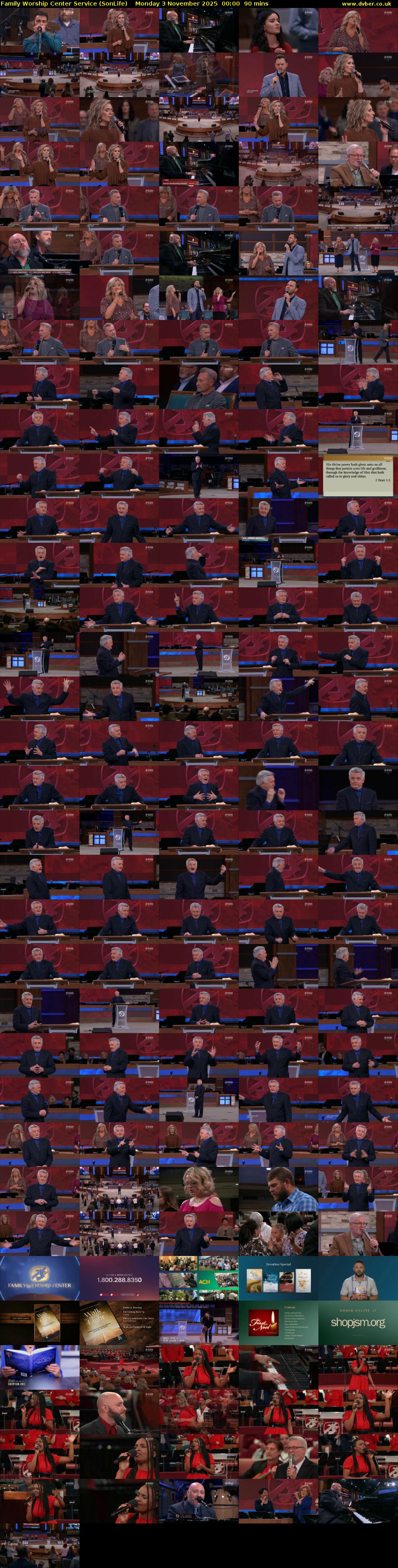 Family Worship Center Service (SonLife) Monday 3 November 2025 00:00 - 01:30