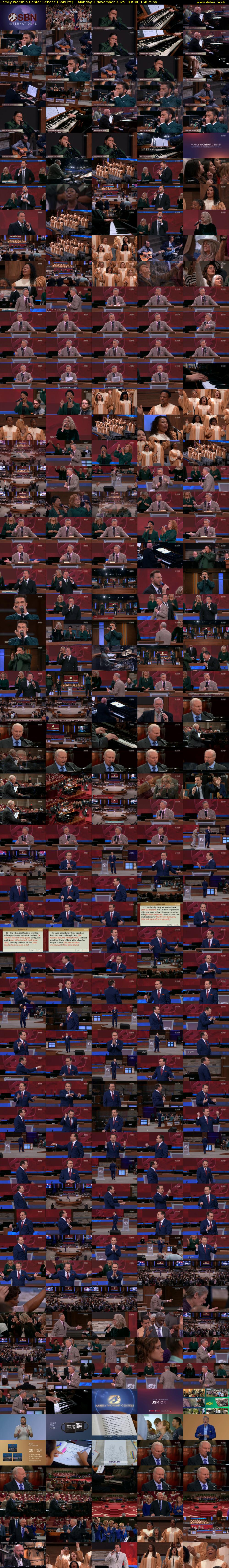 Family Worship Center Service (SonLife) Monday 3 November 2025 03:00 - 05:30