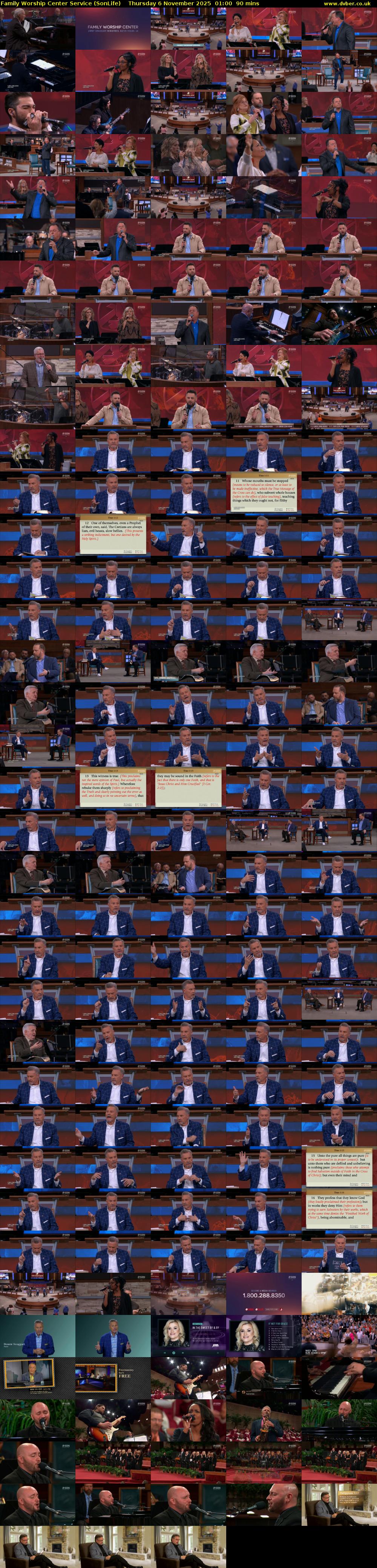 Family Worship Center Service (SonLife) Thursday 6 November 2025 01:00 - 02:30