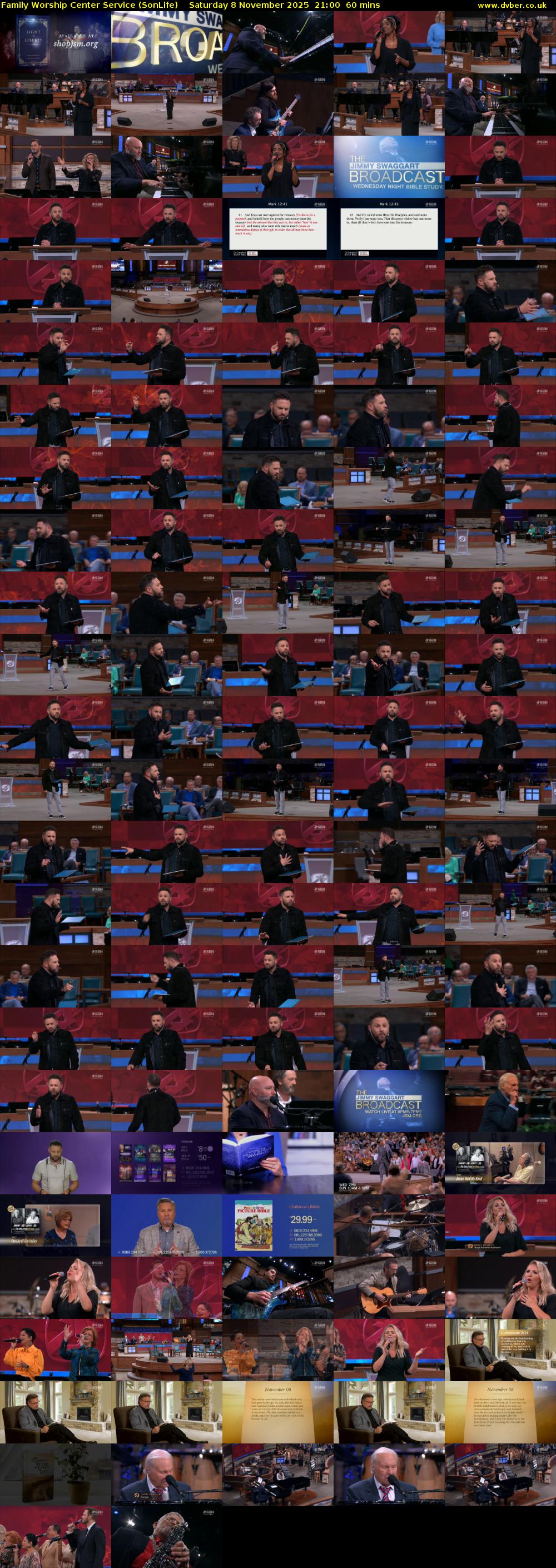 Family Worship Center Service (SonLife) Saturday 8 November 2025 21:00 - 22:00