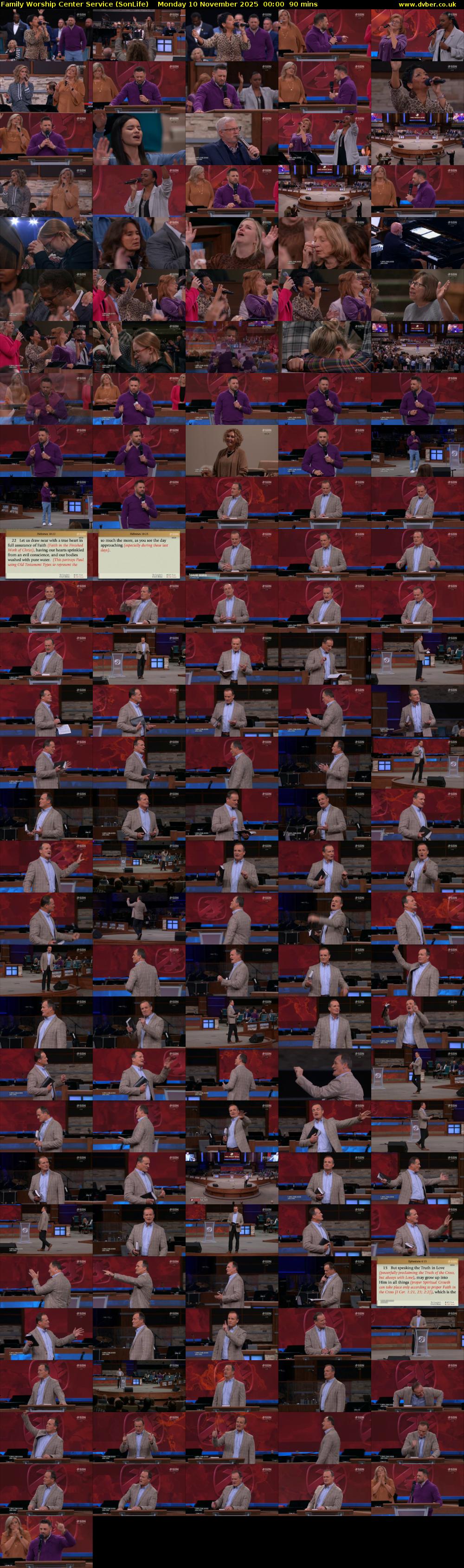 Family Worship Center Service (SonLife) Monday 10 November 2025 00:00 - 01:30