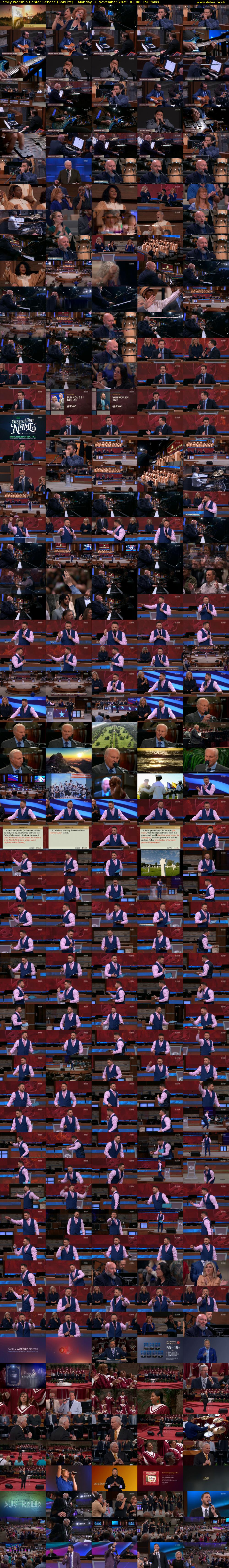 Family Worship Center Service (SonLife) Monday 10 November 2025 03:00 - 05:30